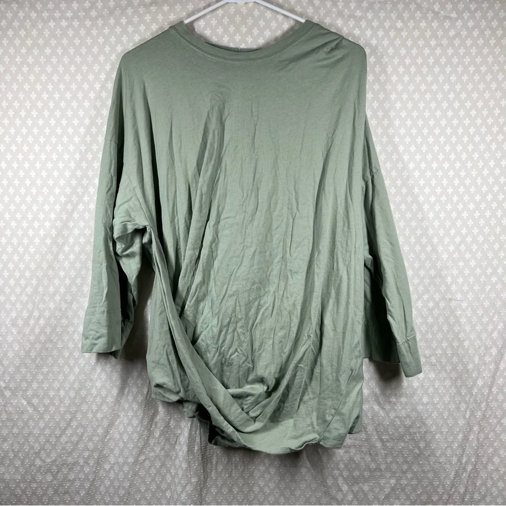 Free People Beach Sage Green‎ Oversized Top